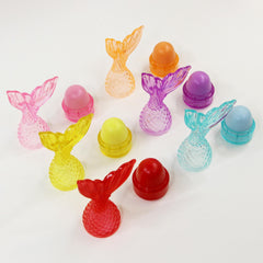 24 Mermaid Travel Size Lip Balms Daily Moisturizing Formula