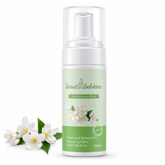 Yoni Mousse Wash – Jasmine Daily Feminine Care Foam Cleanser, pH Balanced Gentle Intimate Wash, Odor Protection, Soft Foam Formula