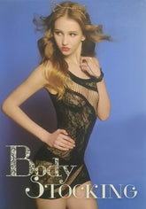 Seductive Black Sheer Lace Body Stocking – Full Body Lingerie