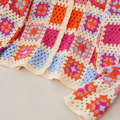 Exquisite Hollow-out Long-sleeve Cardigan Sweater