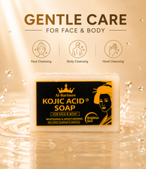 Kojic Acid Soap for Face & Body – 3 Pack Brightening & Moisturizing Soap Bars | Helps Improve the Appearance of Dark Spots, Blemishes & Uneven Skin Tone | Deep Cleansing Daily Skincare Bar