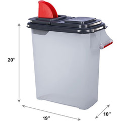 Stackable 40lb Food-Safe Storage Dispenser – USA Made