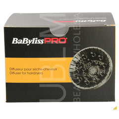 BaByliss Pro hair diffuser packaging with brand logo and product image.