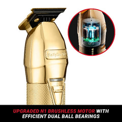 Babyliss Gold Metal Double Foilfx02 Shaver.