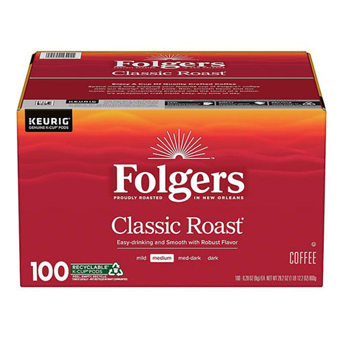 Folger Classic Roast Medium Roast Coffee