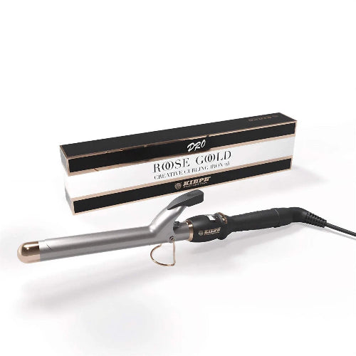 Kiepe Pro Tenacilla Rose Gold Creative Curling Iron 25mm