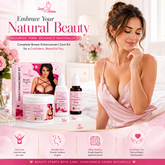 Secret Solutions™ Breast Enhancement Kit, Bust Care Set with Cream, Lotion & Drops, Fuller-Looking and Firmer-Looking Beauty Care Routine for Women, At-Home Self-Care - Free Shipping