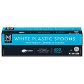 Member's Mark Heavyweight White Plastic Spoons, 600 ct