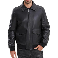 Men’s Biker Leather Jacket