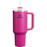 STANLEY Quencher H2.0 Tumbler with Handle and Straw 40 oz | Flowstate 3-Position Lid | Cup Holder Compatible for Travel | Insulated Stainless Steel Cup | BPA-Free | Peony