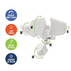 Westinghouse Solar LED Security Light, 2000 Lumens