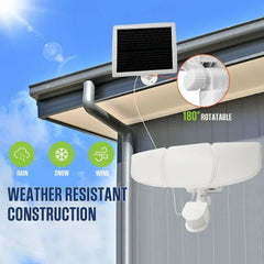 Westinghouse Solar LED Security Light, 2000 Lumens