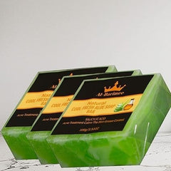 Cool Fresh Aloe Soap Bar | Hydrating, Refreshing & Soothing Skin Cleanser | Natural Aloe Vera Bathing Bar