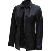 Women’s Black Leather Jacket