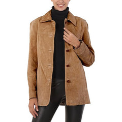 Women’s Leather Long Coat