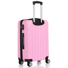 Coolife Spinner Suitcase 3-Piece Hardshell Set with TSA Lock