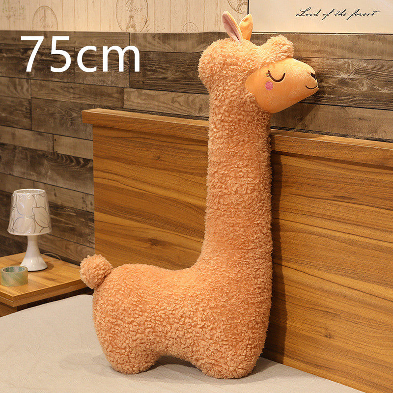 Hofun4U Llama Plush Pillow – 39'' Long Alpaca Body Toy