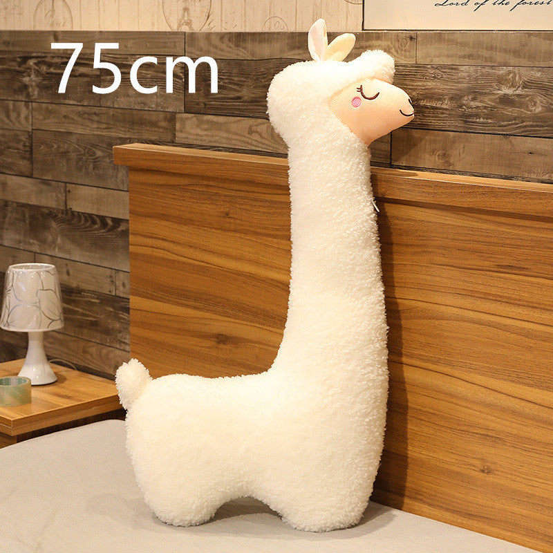 Hofun4U Llama Plush Pillow – 39'' Long Alpaca Body Toy