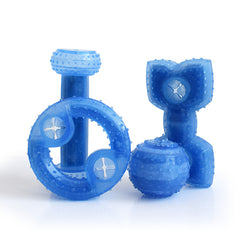 Dog Cooling Teething Ring Toy – Freeze & Chew for Summer