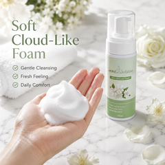 Yoni Mousse Wash – Jasmine Daily Feminine Care Foam Cleanser, pH Balanced Gentle Intimate Wash, Odor Protection, Soft Foam Formula