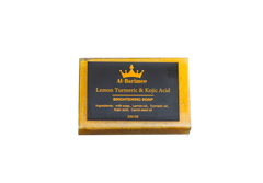 Lemon, Turmeric & Kojic Acid Skin Brightening Soap – Pack of 3 | Deep Cleansing, Tan Removal & Glow Enhancing Formula