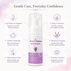 Lavender Yoni Mousse Wash – Gentle Feminine Cleanser, 60ml