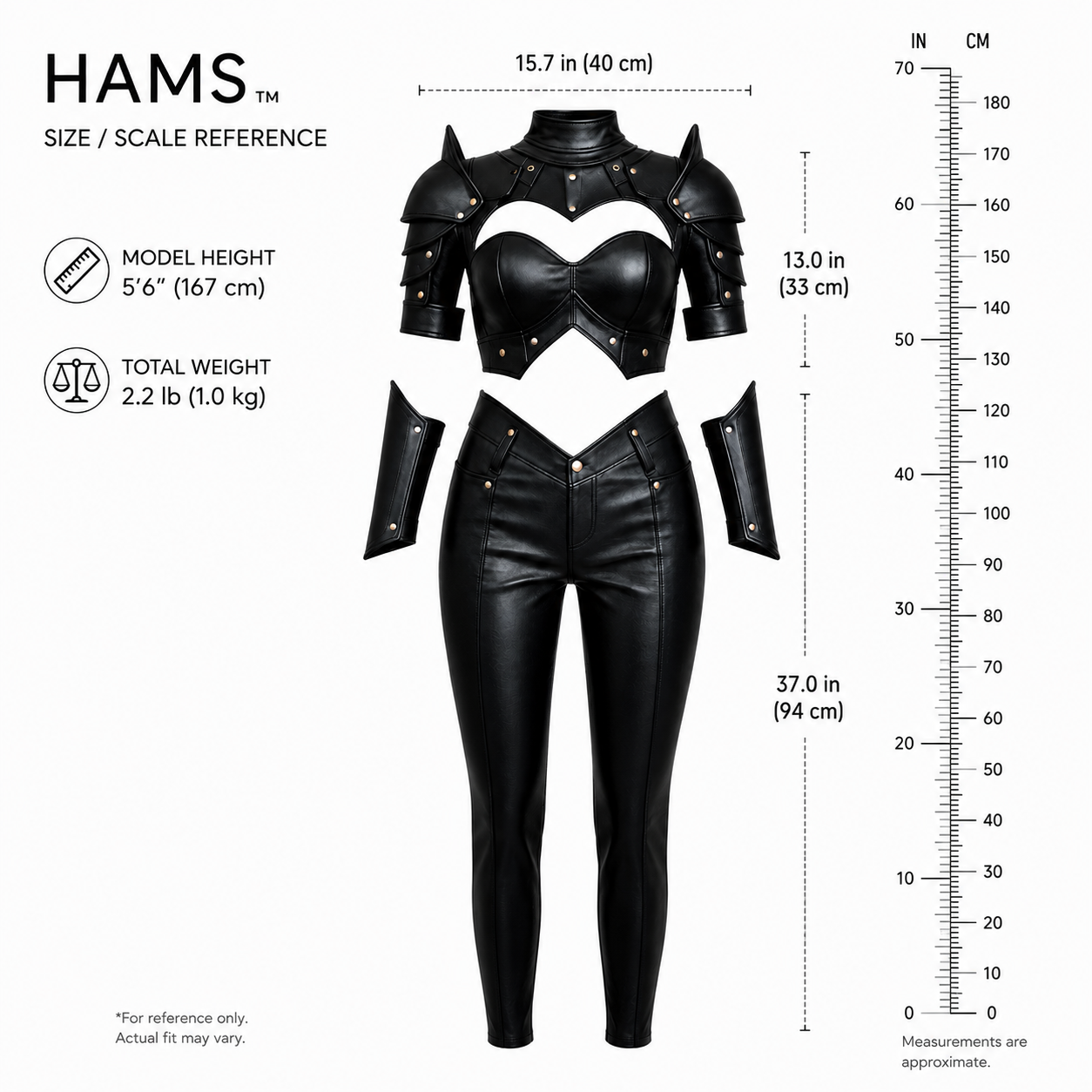 Women's Medieval Warrior Armor Costume – Premium Leather Gothic Knight Armor Set, Handmade Adjustable Cosplay Outfit for LARP, Renaissance Fair, Halloween & Fantasy Events