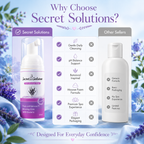 Lavender Yoni Mousse Wash – Gentle Feminine Cleanser, 60ml