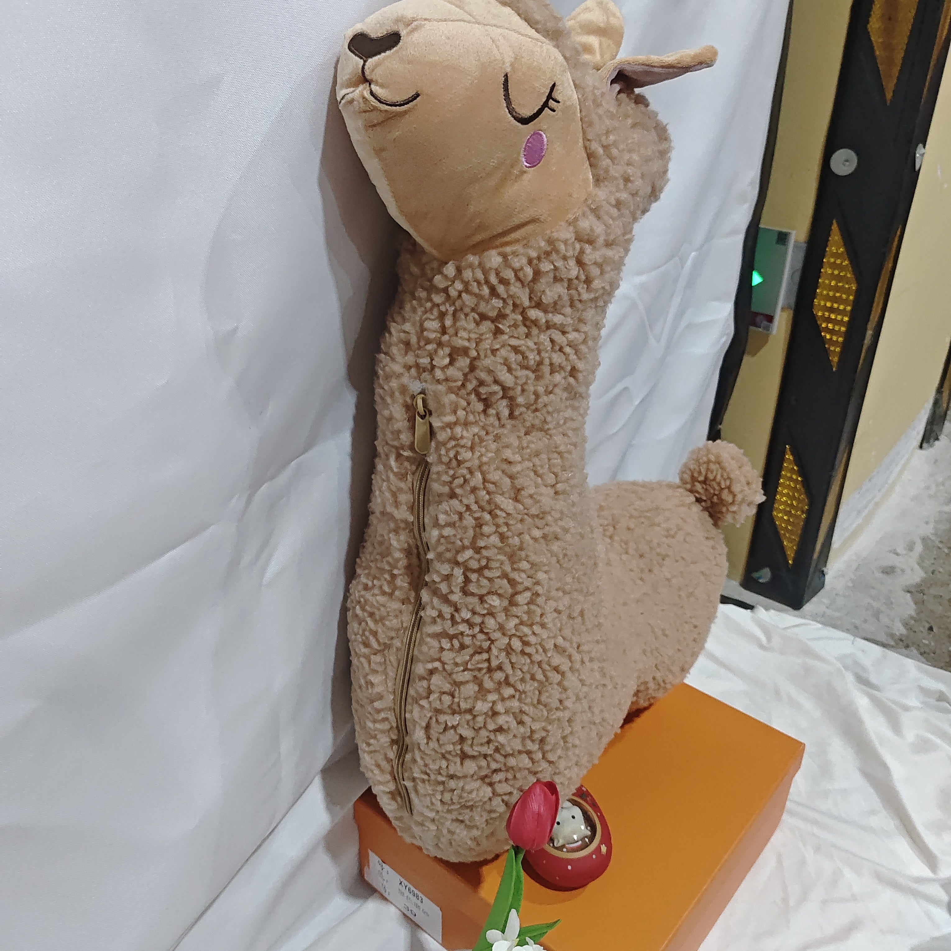Hofun4U Llama Plush Pillow – 39'' Long Alpaca Body Toy