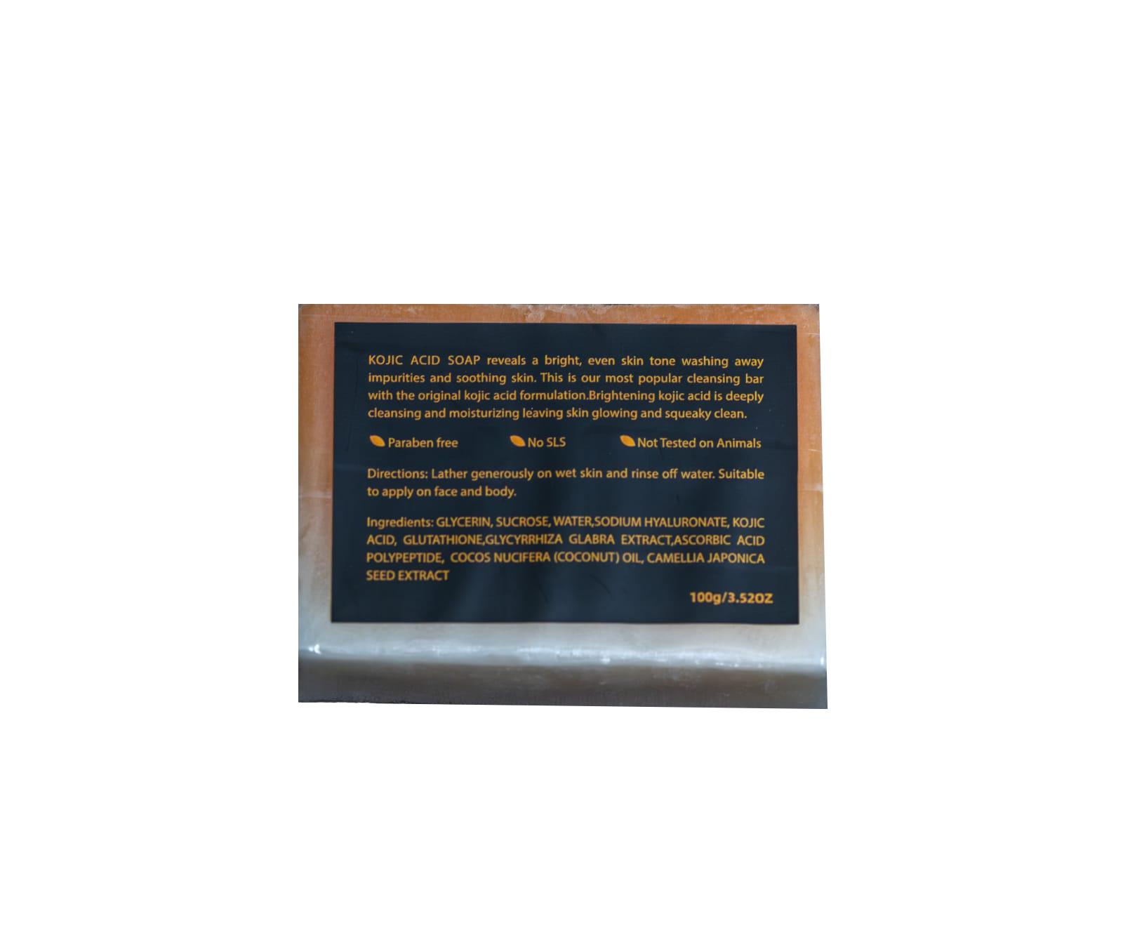 Kojic Acid Skin Brightening Soap | Dark Spot, Pigmentation & Tan Removal | Glow Enhancing Cleansing Bar