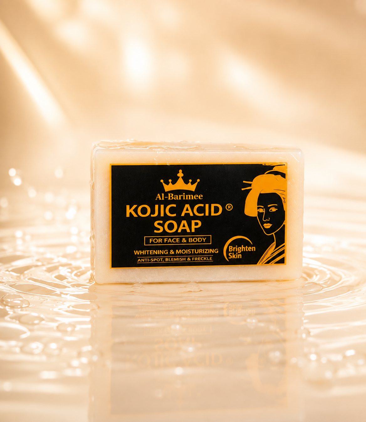 Kojic Acid Soap for Face & Body – 3 Pack Brightening & Moisturizing Soap Bars | Helps Improve the Appearance of Dark Spots, Blemishes & Uneven Skin Tone | Deep Cleansing Daily Skincare Bar