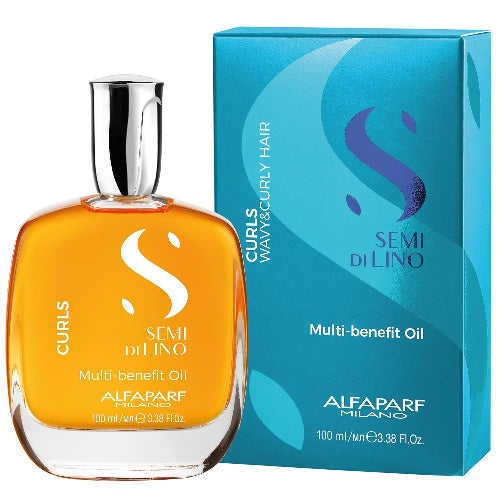 Alfaparf Milano Semi Di Lino Curls Multi-Benefit Hair Oil 