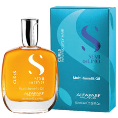 Alfaparf Milano Semi Di Lino Curls Multi-Benefit Hair Oil 