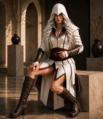 HAMS LEATHER HUB Genuine Cowhide Leather Warrior Costume for Women, Medieval Fantasy Leather Armor Outfit, Handmade Renaissance Cosplay Clothing