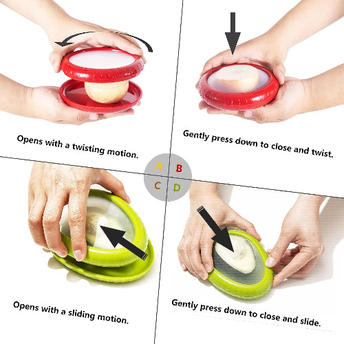 Avocado Saverand Onion Storage Set