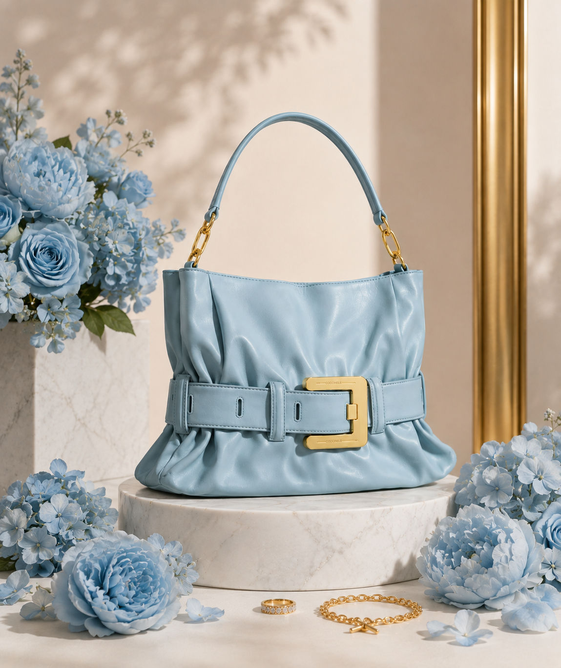 Medium Anthem bag in calfskin leather