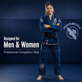 Premium Navy Blue BJJ Gi for Men & Women – 450 GSM Pearl Weave