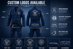 Premium Navy Blue BJJ Gi for Men & Women – 450 GSM Pearl Weave