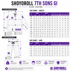Shoyoroll 7th Sons Black BJJ Gi – 450 GSM Pearl Weave