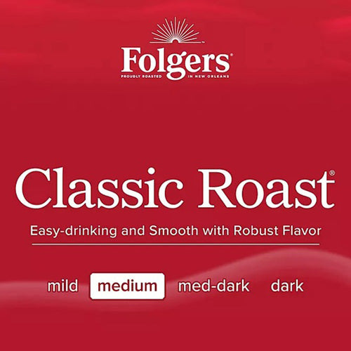 Folger Classic Roast Medium Roast Coffee