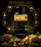 12-in-1 Shilajit Supplement with Ashwagandha – Men's Wellness & Stamina Support