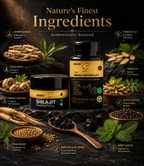 Ultimate Himalayan Wellness Combo – Shilajit Resin & 12-in-1 Capsules