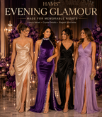 Luxury Purple Velvet Halter Neck Evening Gown with Pearl & Crystal Embellishments