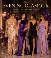 Luxury Velvet Evening Gown for Women, Purple Velvet Halter Neck Floor-Length Formal Dress with Pearl & Crystal Embellished Trim and High Side Slit