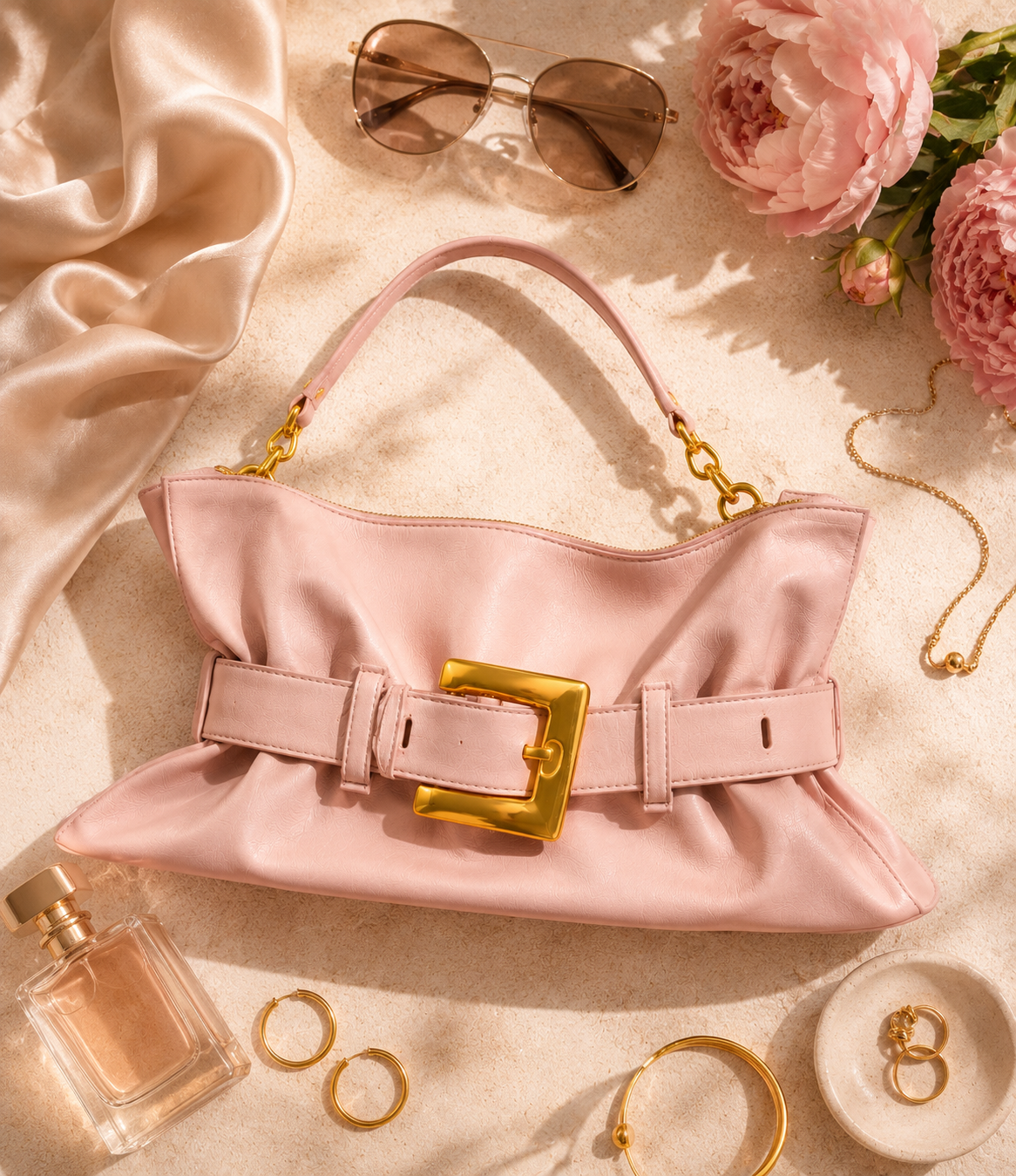 Medium Anthem bag in calfskin leather