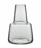 Elegant Glass Flower Vase for Modern Home Décor, Decorative Clear and Coloured Glass Vase with a Stylish Design, Ideal for Fresh Flower Arrangements, Living Room, Bedroom, Dining Table, Office and Contemporary Interior Decoration.