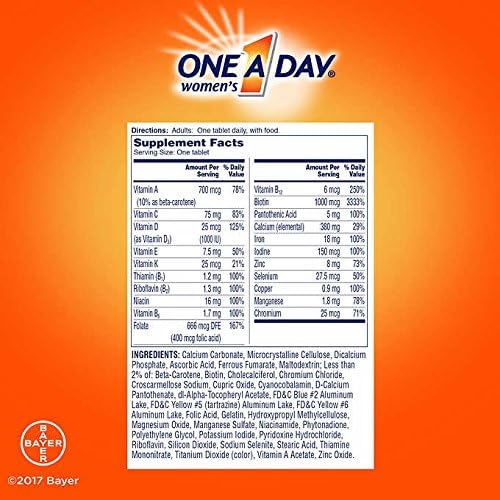 One A Day Women’s Multivitamin