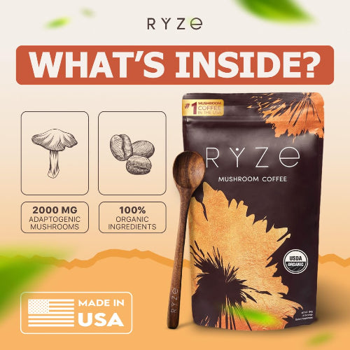 RYZE SUPERFOODS Mushroom Coffee