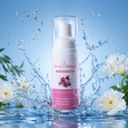 Rose Yoni Mousse Wash – pH-Balanced Feminine Intimate Cleanser, 60ml