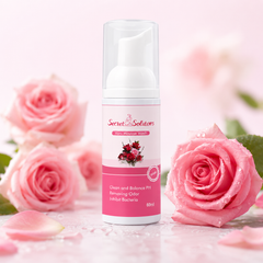 Yoni Mousse Wash | pH-Balanced Feminine Intimate Cleanser | Gentle Rose Care | 60 ml